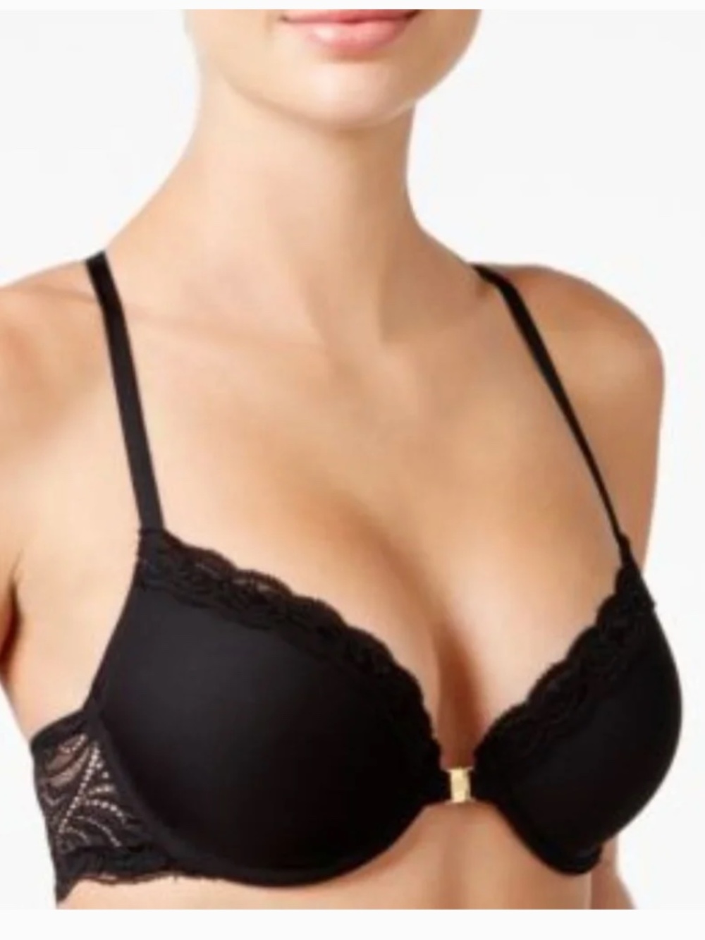 🖤 Natori Front Close T-Back Bra | Black | 34DD 🖤